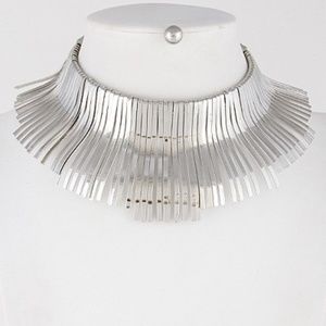 Silver Necklace Set